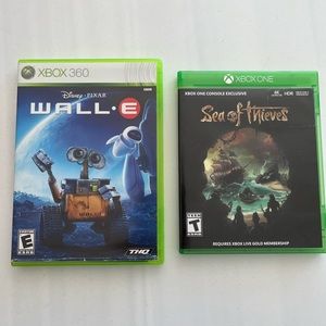 Xbox games- Wall-E and Sea of Thieves